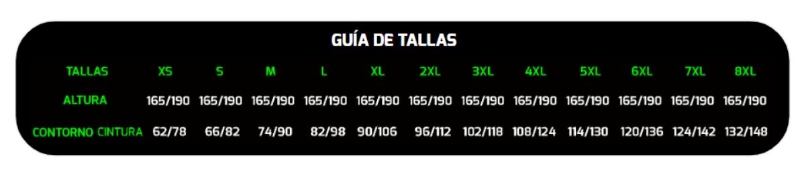 PANTALON 64%POL 33%ALG 3%SPAN AV AM/VERD
