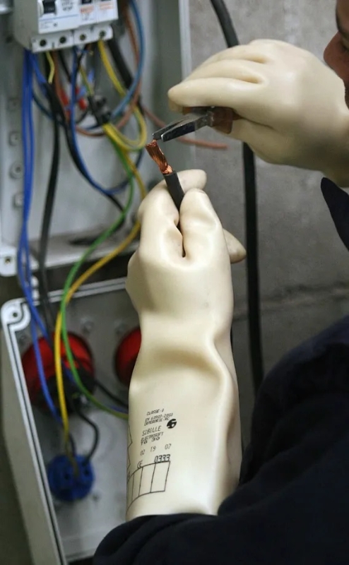 GUANTE LATEX DIELECTRICO 5.000 V CLASE0 