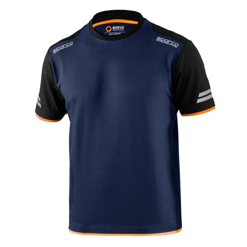 CAMISETA MC TUCSON BLUE-ORANGE T-S (0241