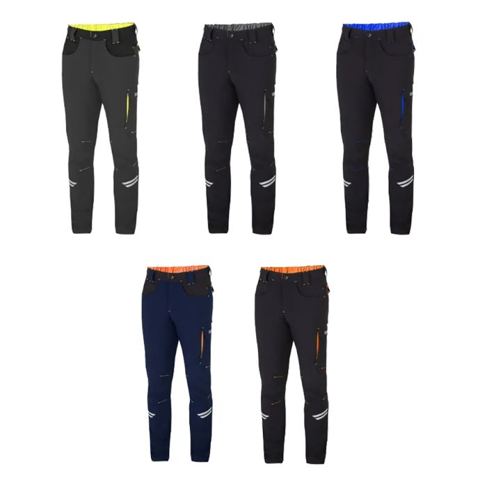 PANTALON KANSAS BLACK-GRAY T-S (02425NRG