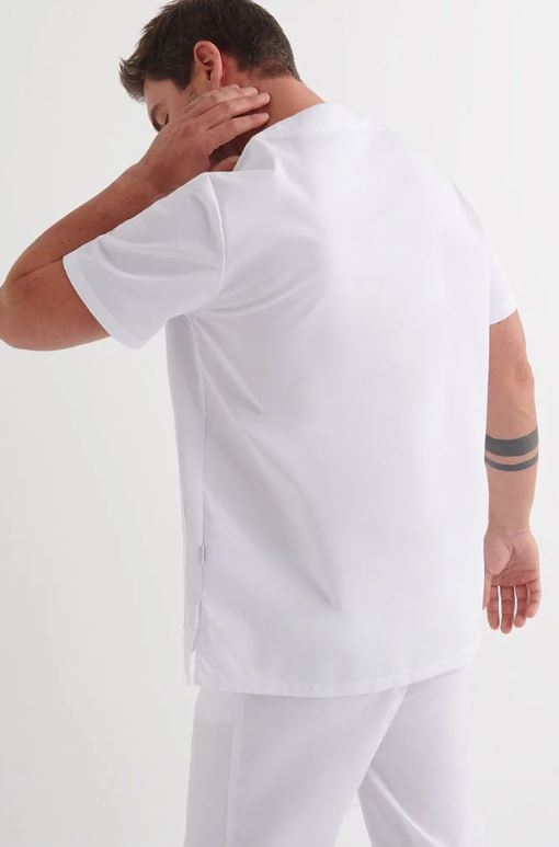 PANTALON UNISEX TERG. BLANCO C/G T-3XL (