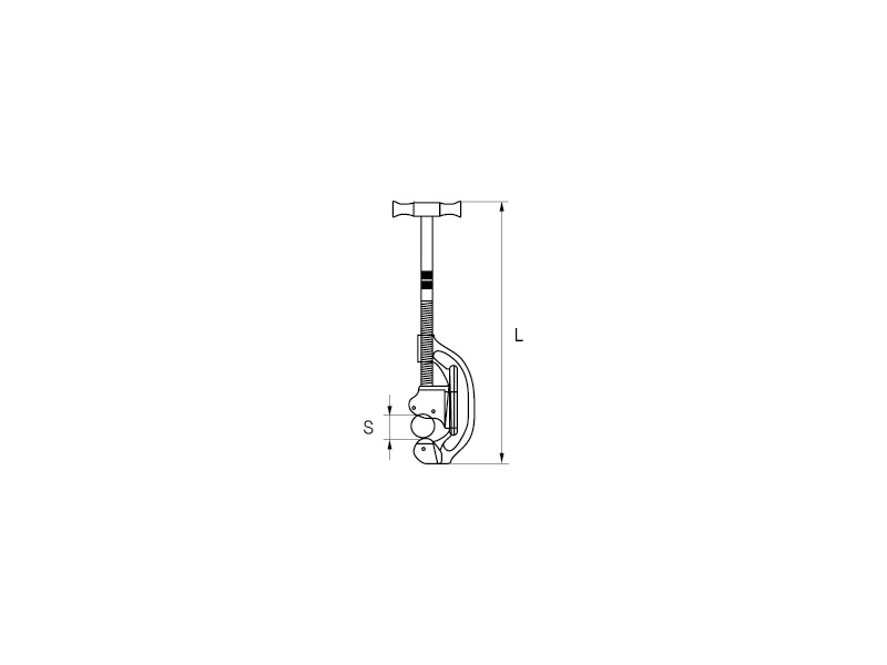 CORTATUBOS PARA TUBOS DE ACERO 1/8- 2" R