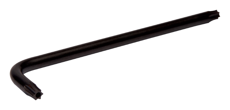 LLAVE ACODADA TORX INVIOLABLE PAVONADA T