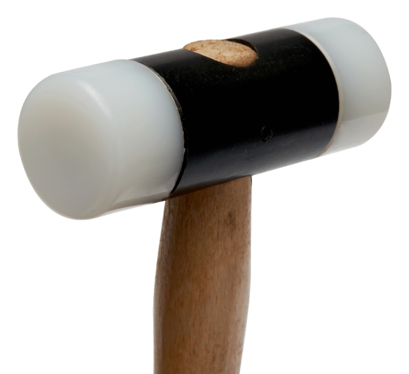 MARTILLO NYLON MANGO MADERA, 35mm (52917