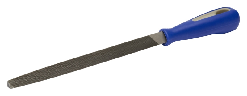 LIMA TRIANGULAR ENTREFINA 6" CON MANGO (