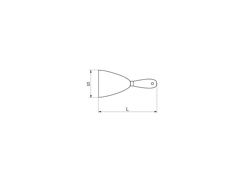 ESPÁTULA DE PINTOR 9cm (540091)