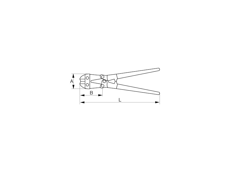 CORTAVARILLAS N.0 320mm (500G)  (651101)