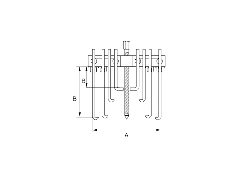 EXTRACTOR MULTIPLE, 250X182mm (713011)