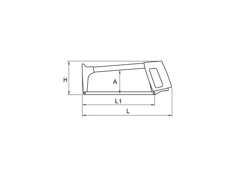 ARCO DE SIERRA PARA ALUMINIO N. 11 (8011