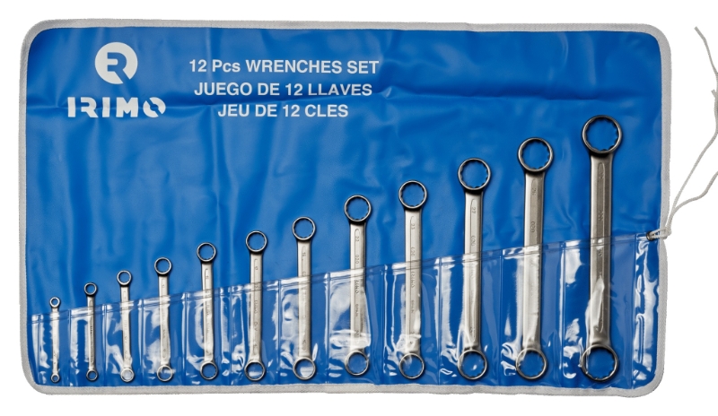 JUEGO 12 LLAVES DE ESTRELLA PLANA 6-32mm