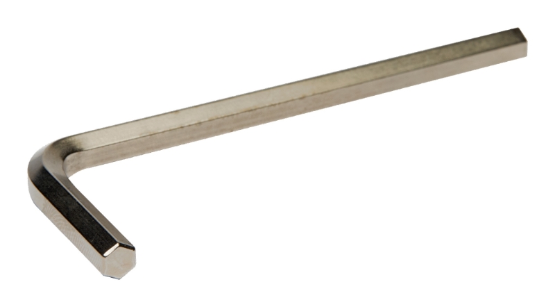 LLAVE HEXAGONAL NIQUELADA, 6mm (40061)
