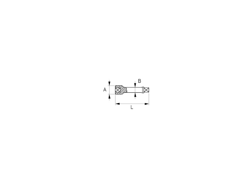 ALARGADERA 1/4", 100mm (105-24-1)