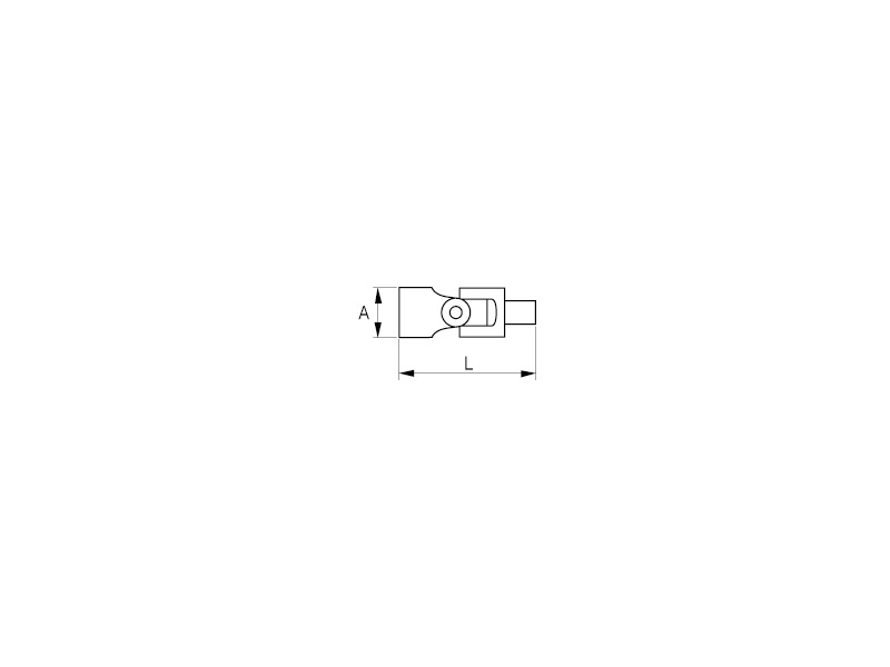 ARTICULACION UNIVERSAL 1/4" (105-40-1)