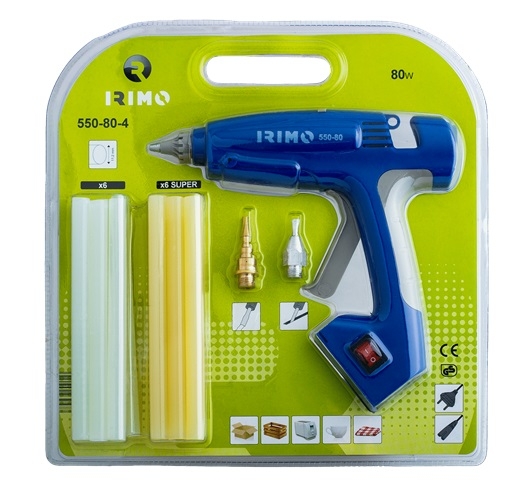 PISTOLA DE COLA TERMOFUSIBLE (550-80-4)