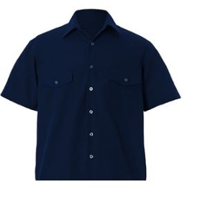 CAMISA TERG. MARINO M/C 2 BOLS. T-36 (00