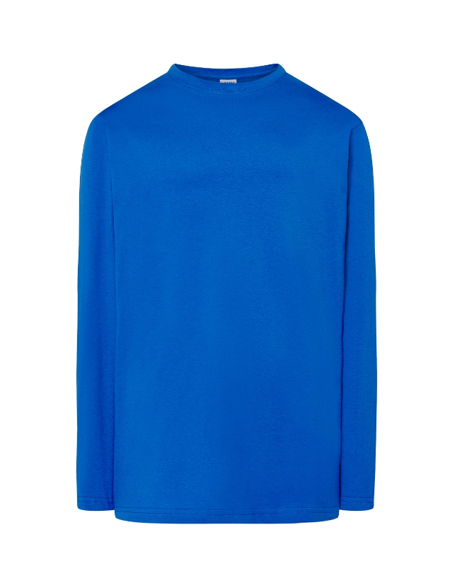 CAMISETA MANGA LARGA ALGODÓN ROYAL BLUE 