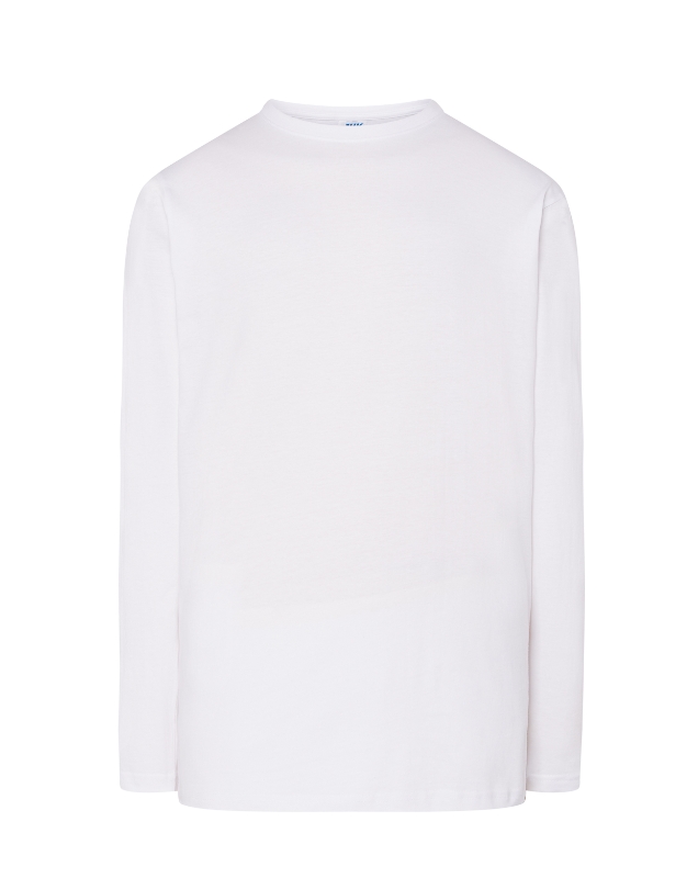 CAMISETA MANGA LARGA ALGODÓN BLANCO (JHK