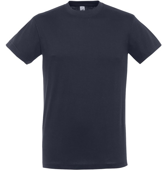 CAMISETA MANGA CORTA ALGODÓN MARINO (SOL