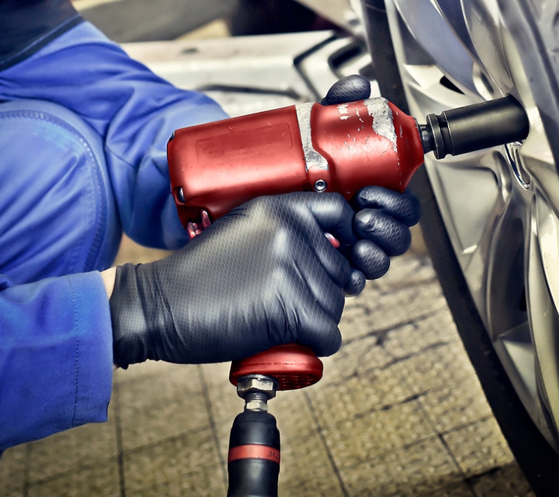 CAJA 50u.GUANTE DESECHABLE NITRILO NEGRO