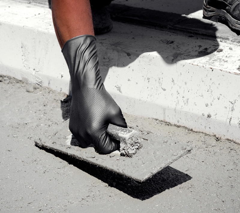 CAJA 50u.GUANTE DESECHABLE NITRILO NEGRO