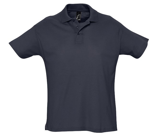 POLO MANGA CORTA ALGODON MARINO SUMMER (