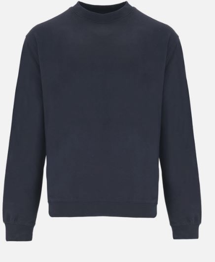 SUDADERA MARINO CUELLO REDONDO ALGODON (