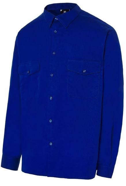 CAMISA MANGA LARGA ALGODON AZULINA 2 BOL