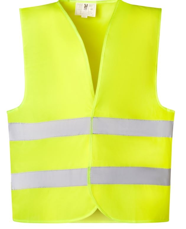          CHALECO AV FINO AMARILLO VELCRO
