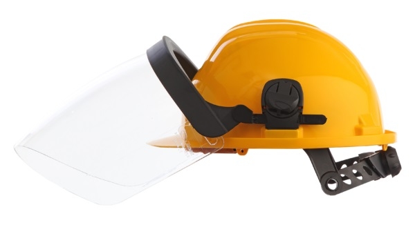     PANTALLA + CASCO AMARILLO PROTECCION