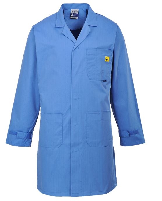 BATA ANTIESTATICA CELESTE T-S (AS10)