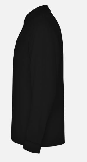 POLO ALG. NEGRO M/L T-3XL (6635-02 ESTRE