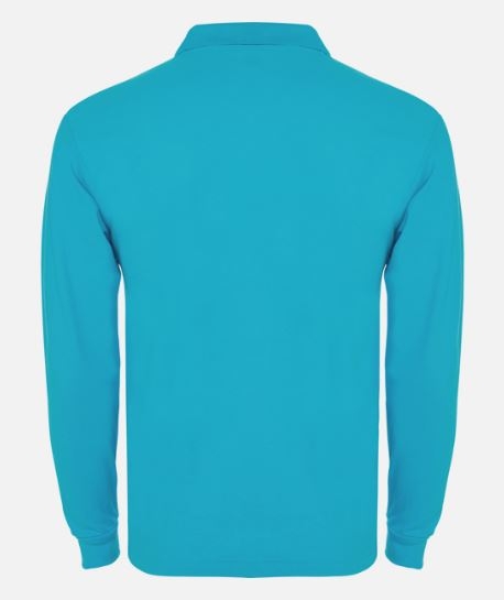 POLO ALG. TURQUESA M/L T-L (6635-12 ESTR