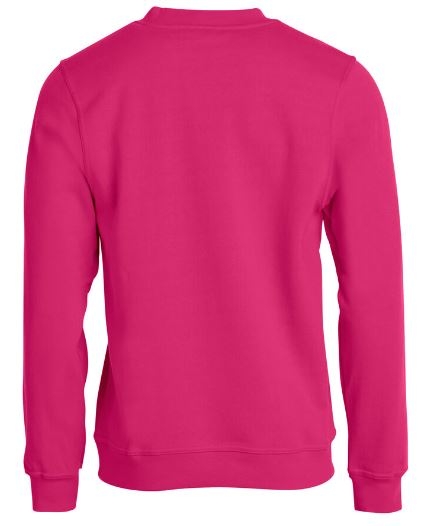 SUDADERA BASICA C/RED.CEREZA CHICLE T-XX