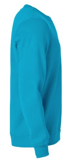 SUDADERA BASICA C/RED.TURQUESA T-XS (021