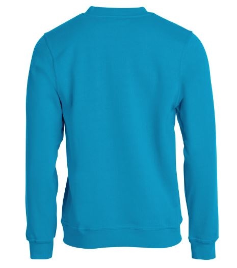 SUDADERA BASICA C/RED.TURQUESA T-XXL (02