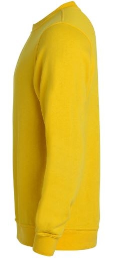 SUDADERA BASICA C/RED.AMAR. LIMON T-XXL 