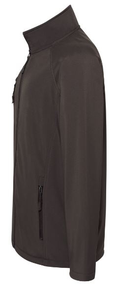 CHAQUETA SOFTSHELL GRIS GRAFITO T-XXL (S