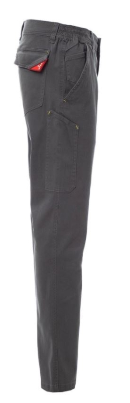 PANTALON ALGODON POWER STRETCH GRIS T-L 