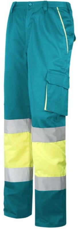 PANTALON 60%ALG 40%POL AV AMARI/TURQUE M