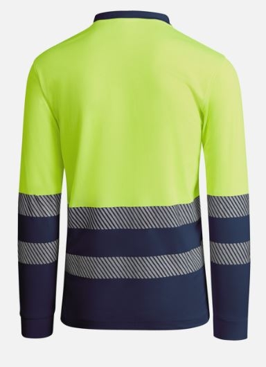 POLO 55%ALG 45%POL AV AMA/MARINO M/L T-X