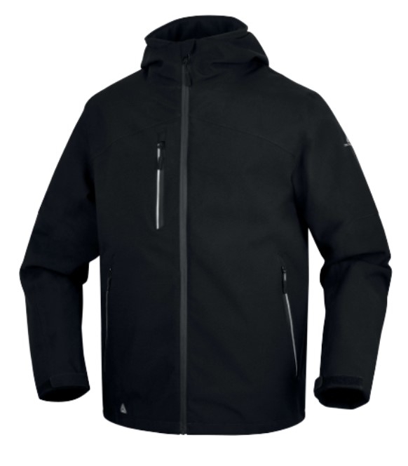 PARKA 3 EN 1 IMPERMEABLE NEGRA T-M (EOLE
