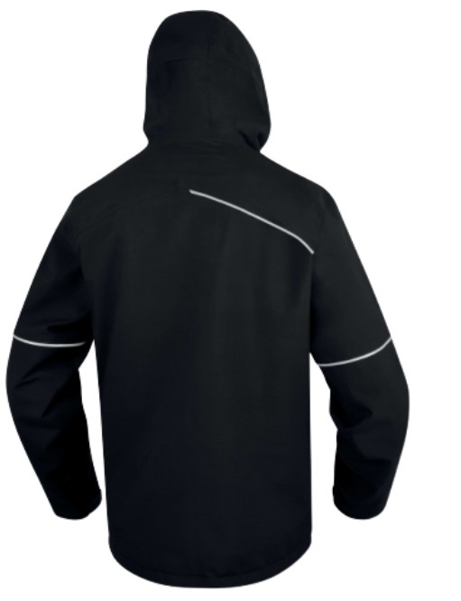 PARKA 3 EN 1 IMPERMEABLE NEGRA T-3XL (EO