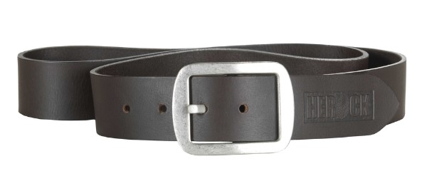 CINTURON BOREAS CUERO AJUSTABLE MARRON (