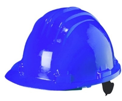  CASCO AZUL  HDPE SIN VENT RULETA (5RG)