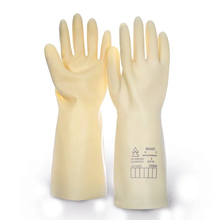GUANTE  LATEX DIELECTRICO 5.000 V CLASE0
