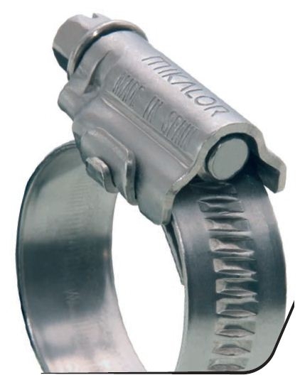 ABRAZADERA SINFIN 12mm DIN-3017S W4 INOX