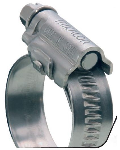 ABRAZADERA SINFIN 12mm DIN-3017S W2 INOX