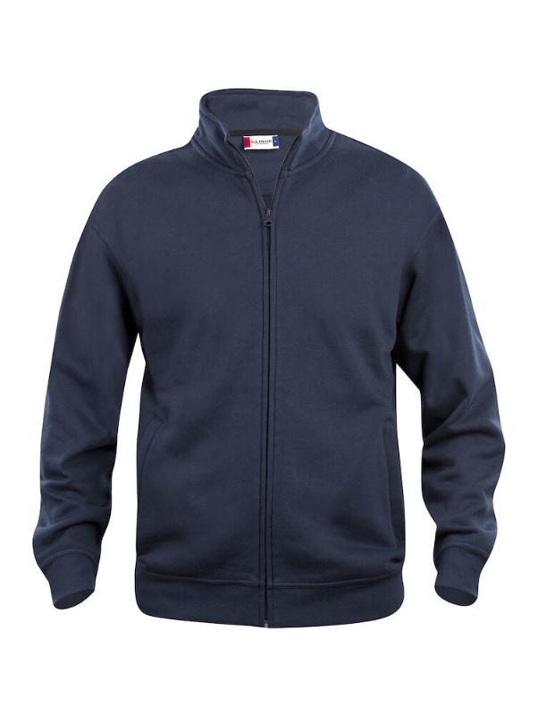 SUDADERA 65%POL 35%ALG. CREMALLERA MARIN