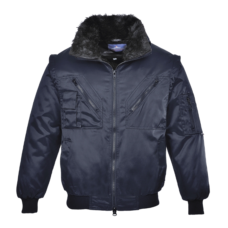 CAZADORA PILOT 4 en 1 MARINO T-XXL (PJ10