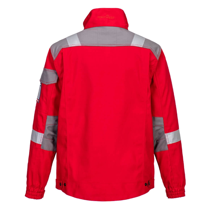 CHAQUETA BICOLOR BIZFLAME ULTRA ROJO T-M
